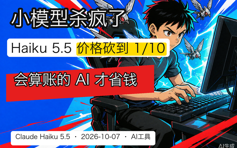 Claude Haiku 5.5 价格砍到 1/10：你的 AI 账单该重新分工了