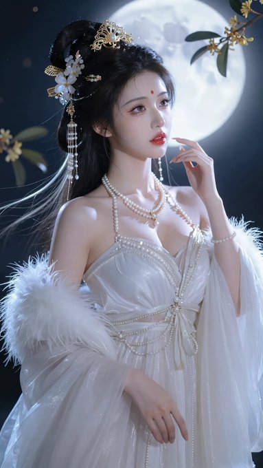 仙侠风月光仙子写实人像 生成案例 4